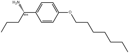 (1S)-1-(4-HEPTYLOXYPHENYL)BUTYLAMINE Struktur