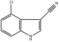 4-CHLORO-3-CYANOINDOLE Struktur