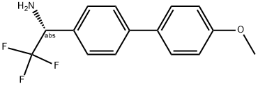 (1R)-2,2,2-TRIFLUORO-1-[4-(4-METHOXYPHENYL)PHENYL]ETHYLAMINE Struktur