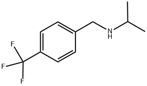 ISOPROPYL-(4-TRIFLUOROMETHYL-BENZYL)-AMINE Struktur