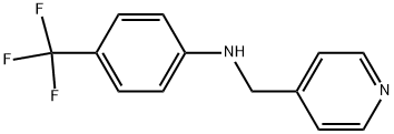 PYRIDIN-4-YLMETHYL-(4-TRIFLUOROMETHYL-PHENYL)-AMINE Struktur