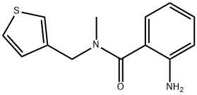 2-AMINO-N-METHYL-N-(THIEN-3-YLMETHYL)BENZAMIDE Struktur