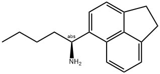 (1S)-1-ACENAPHTHEN-5-YLPENTYLAMINE Struktur