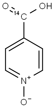 ISONICOTINIC ACID N-OXIDE, [CARBOXY-14C]- Struktur