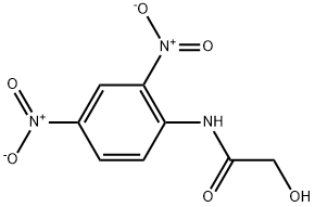 N-(2,4-DINITROPHENYL)-2-HYDROXYACETAMIDE Struktur