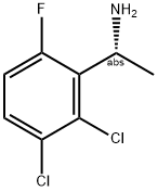 (1R)-1-(2,3-DICHLORO-6-FLUOROPHENYL)ETHYLAMINE Struktur