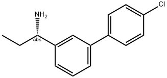 (1S)-1-[3-(4-CHLOROPHENYL)PHENYL]PROPYLAMINE Struktur