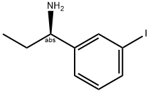 (1R)-1-(3-IODOPHENYL)PROPYLAMINE Struktur