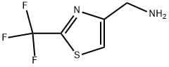 (2-(TRIFLUOROMETHYL)THIAZOL-4-YL)METHANAMINE Struktur