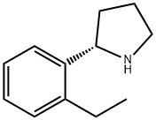 (2S)-2-(2-ETHYLPHENYL)PYRROLIDINE Struktur