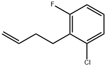 4-(2-CHLORO-6-FLUOROPHENYL)-1-BUTENE Struktur