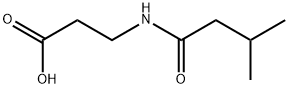 3-[(3-METHYLBUTANOYL)AMINO]PROPANOIC ACID Struktur