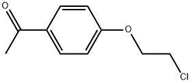 1-[4-(2-CHLOROETHOXY)PHENYL]ETHANONE Struktur