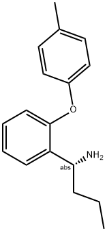 (1R)-1-[2-(4-METHYLPHENOXY)PHENYL]BUTYLAMINE Struktur