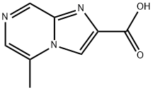 5-METHYLIMIDAZO[1,2-A]PYRAZINE-2-CARBOXYLIC ACID Struktur