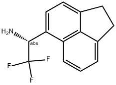 (1R)-1-ACENAPHTHEN-5-YL-2,2,2-TRIFLUOROETHYLAMINE Struktur