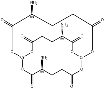 CHROMIUM GLUTAMATE Struktur