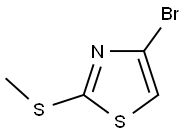 2-THIOMETHYL-4-BROMOTHIAZOLE Struktur