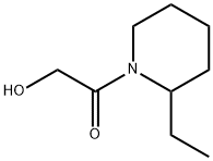 2-(2-ETHYLPIPERIDIN-1-YL)-2-OXOETHANOL Struktur