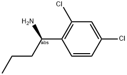 (1R)-1-(2,4-DICHLOROPHENYL)BUTYLAMINE Struktur