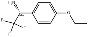 (1R)-1-(4-ETHOXYPHENYL)-2,2,2-TRIFLUOROETHYLAMINE Struktur