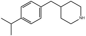 4-(4-ISOPROPYL-BENZYL)-PIPERIDINE Struktur