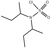 DI-SEC-BUTYLSULFAMOYL CHLORIDE Struktur