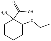 1-AMINO-2-ETHOXYCYCLOHEXANECARBOXYLIC ACID Struktur