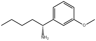 (1R)-1-(3-METHOXYPHENYL)PENTYLAMINE Struktur