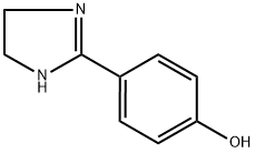 4-(4,5-DIHYDRO-1H-IMIDAZOL-2-YL)PHENOL Struktur