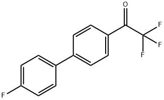 4'-(4-FLUOROPHENYL)-2,2,2-TRIFLUOROACETOPHENONE Struktur