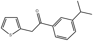 3'-ISOPROPYL-2-THIENYLACETOPHENONE Struktur