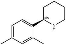 (R)-2-(2,4-DIMETHYLPHENYL)PIPERIDINE Struktur