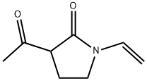 3-ACETYL-1-VINYL-PYRROLIDIN-2-ONE Struktur