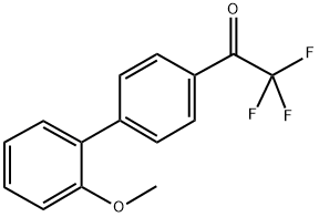 4'-(2-METHOXYPHENYL)-2,2,2-TRIFLUOROACETOPHENONE Struktur