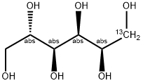 L-[1-13C]GLUCITOL Struktur