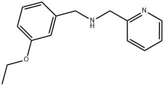 (3-ETHOXYBENZYL)(PYRIDIN-2-YLMETHYL)AMINE Struktur