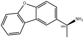 (1S)-1-DIBENZO[B,D]FURAN-2-YLETHYLAMINE Struktur