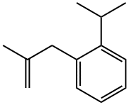 3-(2-ISOPROPYLPHENYL)-2-METHYL-1-PROPENE Struktur