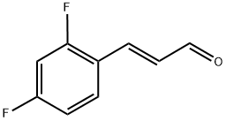 2,4-DIFLUOROCINNAMALDEHYDE Struktur