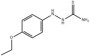 P-PHENETIDINETHIOUREA Struktur