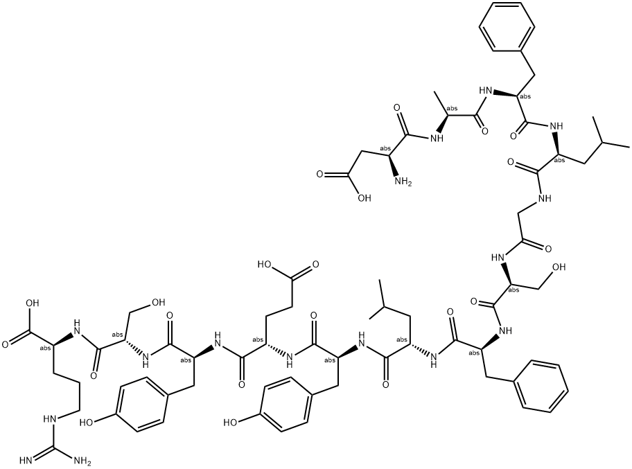 BSA(347-359), ISOTOPIC LABELED Struktur