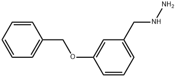 (3-BENZYLOXY-BENZYL)-HYDRAZINE Struktur