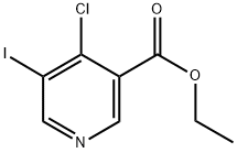 4-CHLORO-5-IODONICOTINIC ACID ETHYL ESTER Struktur