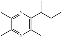 2,3,5-TRIMETHYL-6-SECBUTYL PYRAZINE Struktur