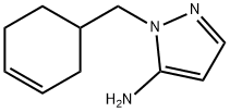 2-CYCLOHEX-3-ENYLMETHYL-2H-PYRAZOL-3-YLAMINE Struktur