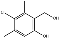 3-CHLORO-2,4-DIMETHYL-6-HYDROXYBENZYL ALCOHOL Struktur