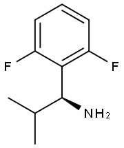 (1S)-1-(2,6-DIFLUOROPHENYL)-2-METHYLPROPYLAMINE Struktur