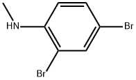 2,4-DIBROMO-N-METHYLANILINE Struktur