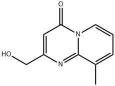 2-(HYDROXYMETHYL)-9-METHYL-4H-PYRIDO[1,2-A]PYRIMIDIN-4-ONE Struktur